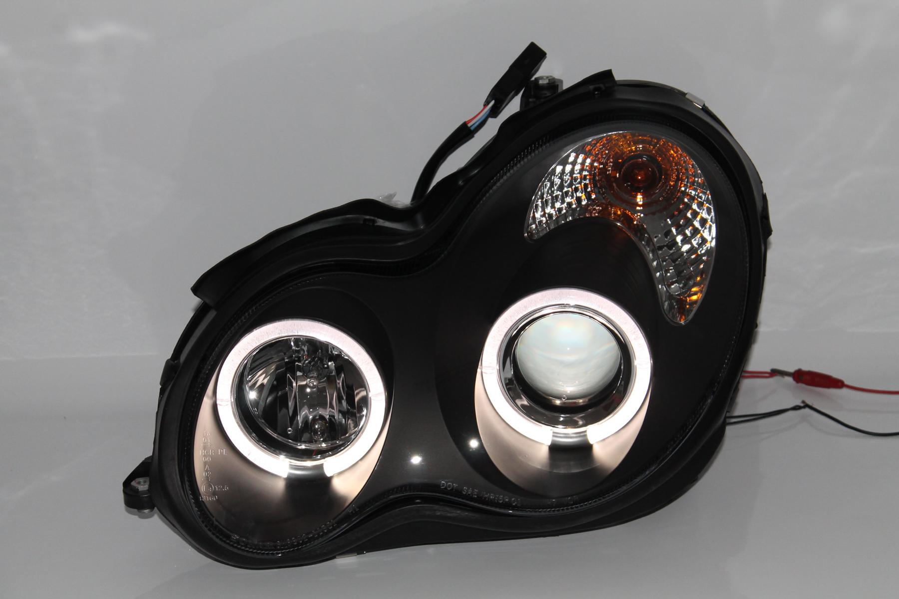 Angel eyes scheinwerfer mercedes w202 #6